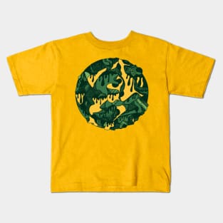 Forrest Green Circle of Drip Kids T-Shirt